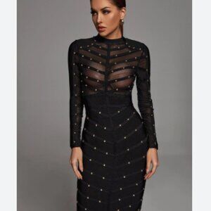 Bella Barrett Black Bodycon Dress